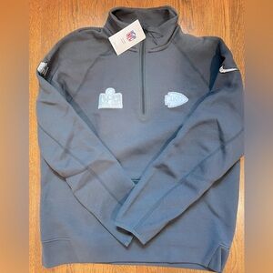 LVIII Super Bowl NFL Nike Quarter Zip - KC